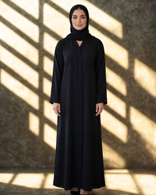 CENTRALSOUQ'S SIGNATURE LOGO ABAYA