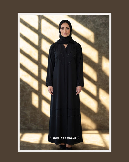 CENTRALSOUQ'S SIGNATURE LOGO ABAYA