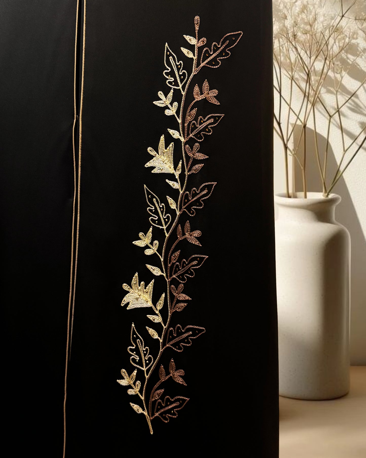 CENTRAL SOUQ'S EMBROIDERY ABAYA