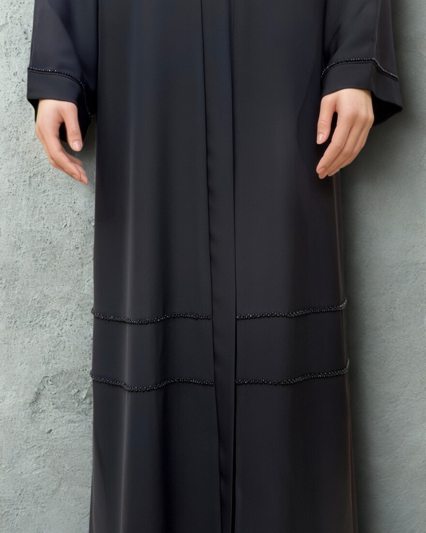 CENTRALSOUQ'S SIGNATURE LOGO ABAYA